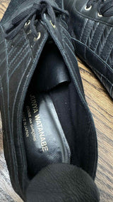 Junya Watanabe Suede-toe Kitten Heel Sneakers