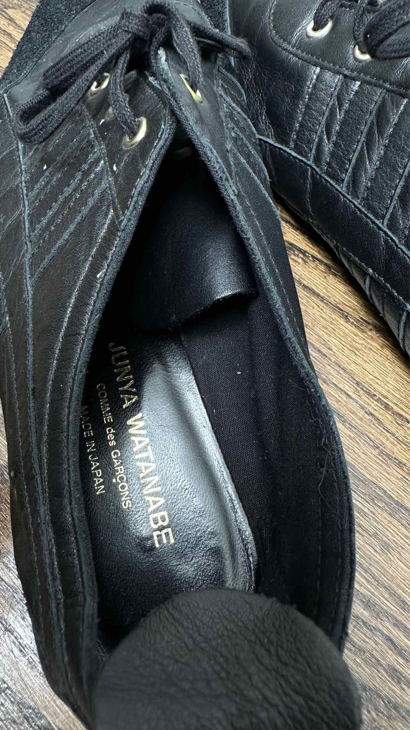 Junya Watanabe Suede-toe Kitten Heel Sneakers
