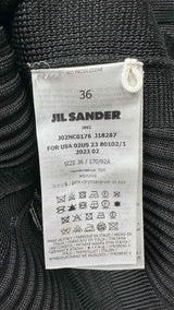 Jil Sander N/S Rib-knit Slit Dress