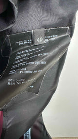 PRADA N/S Border Silk Dress