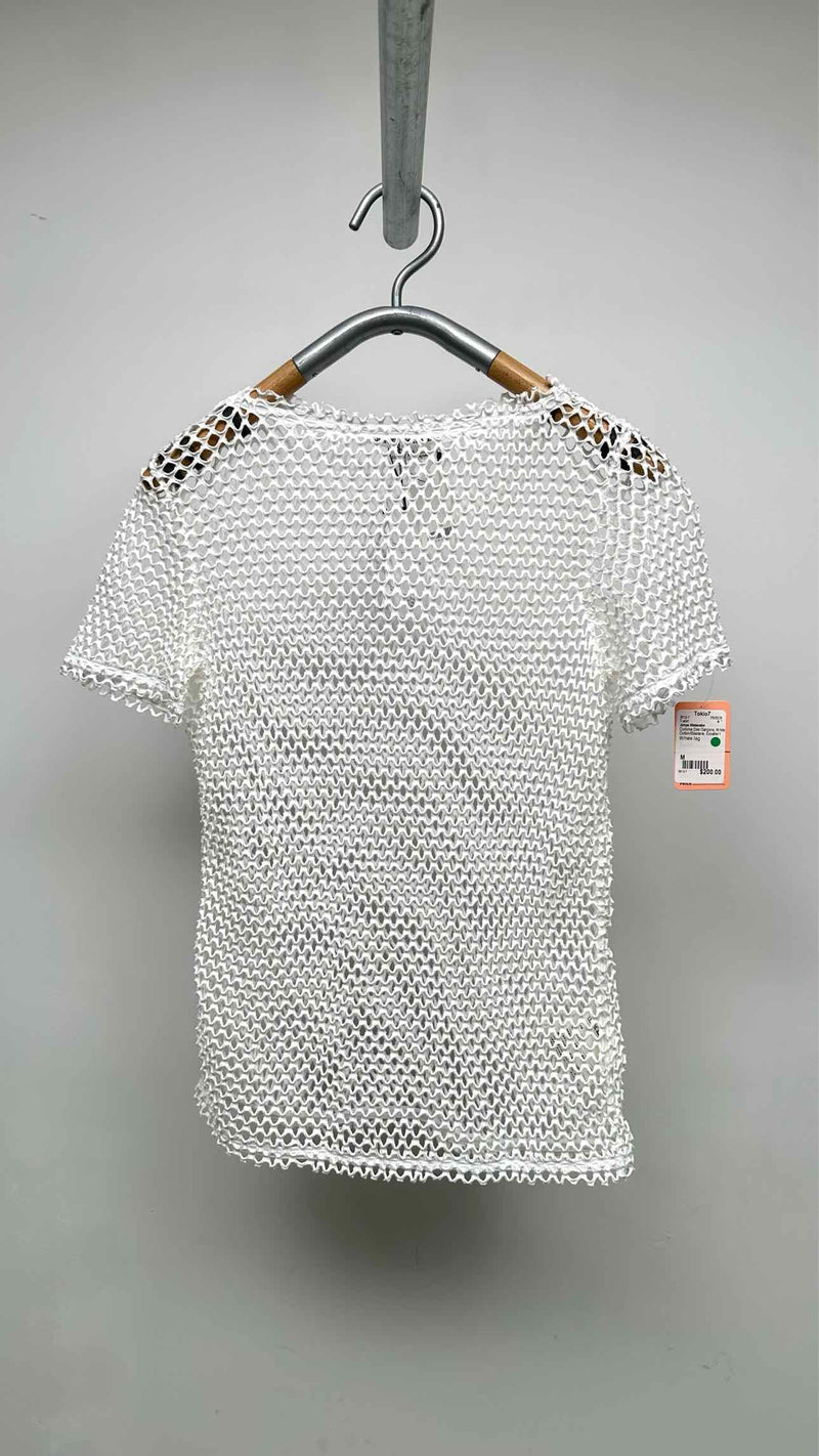 Junya Watanabe Ruched Mesh T-shirt