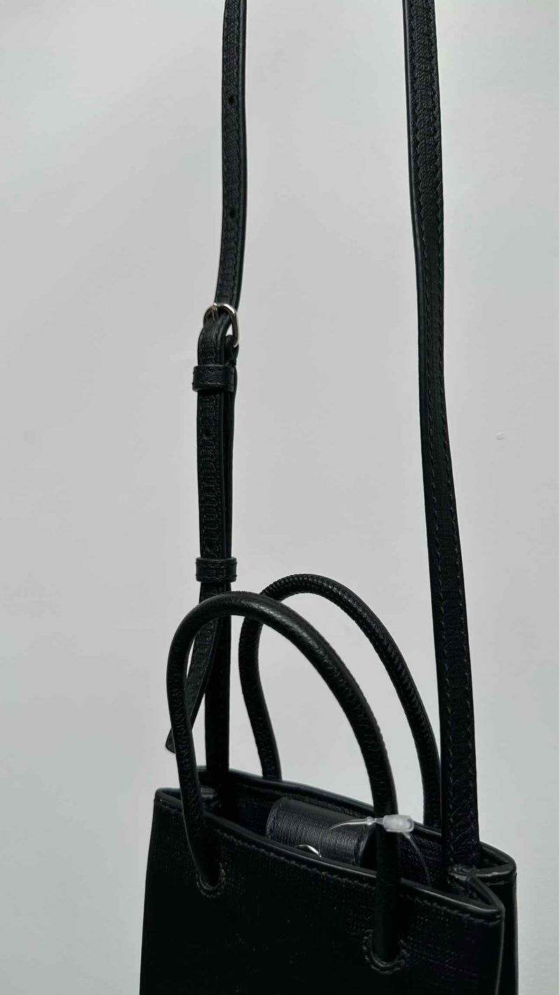 Balenciaga Leather Logo Shoulder Bag