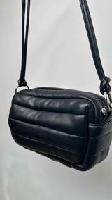 Marimekko Padded Leather Shoulder Bag