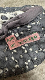 Andre Walker For Dover Street Market Reversible Lace Knit Wrap Cardigan