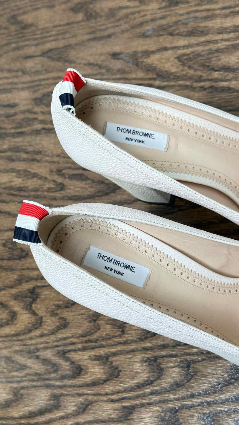 Thom Browne Bow-Leather Heels