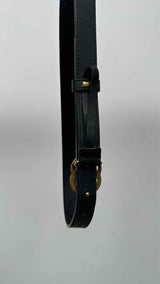 Gucci eather Logo Belt