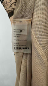 OTTOLINGER N/S Printed Mesh Tank Maxi Dress