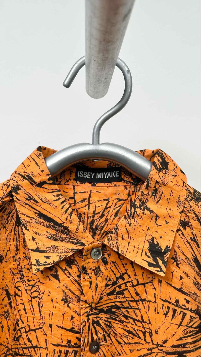 Issey Miyake Men printed Shirt