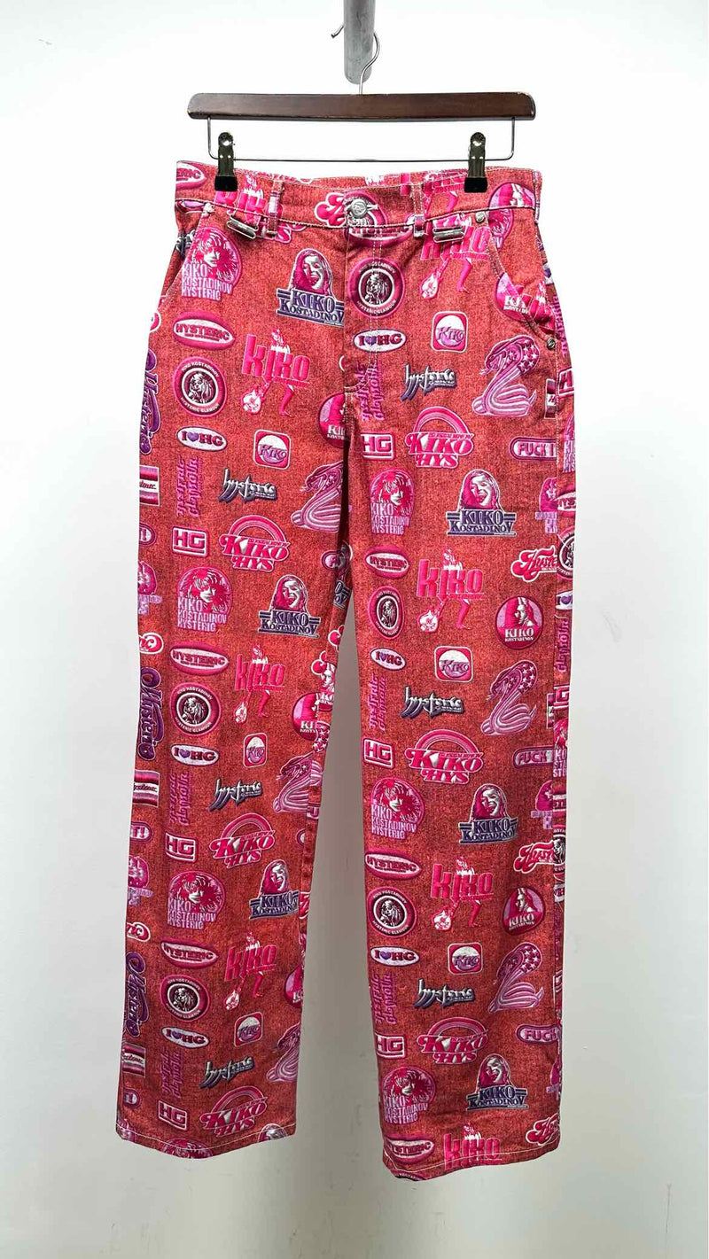 Kiko Kostadinov X Hysteric Glamour Multi-Logo Skirt Jeans