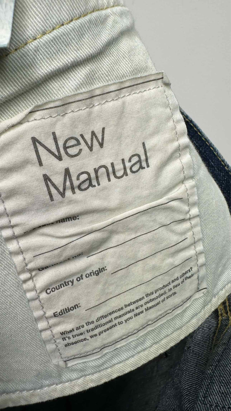 eYe Junya Watanabe Man X New Manual Distressed Patched Jeans