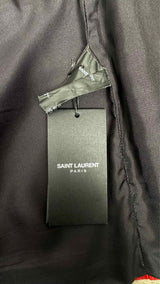 Saint Laurent Zip-up Leather Mini Skirt