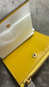 MCM Leather Logo Wallet