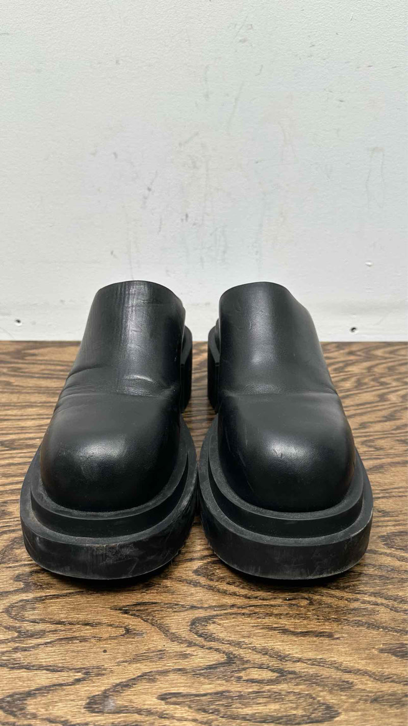Rick Owens Bogun Leather Mules