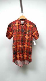 Vivienne Westwood Man S/S Digital-Camo Plaid Shirt