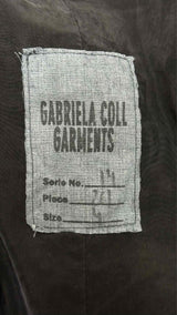 Gabriela Coll Garments No.261 Silk Bomber Jacket