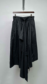 Comme Des Garcons Draped Long Easy Skirt