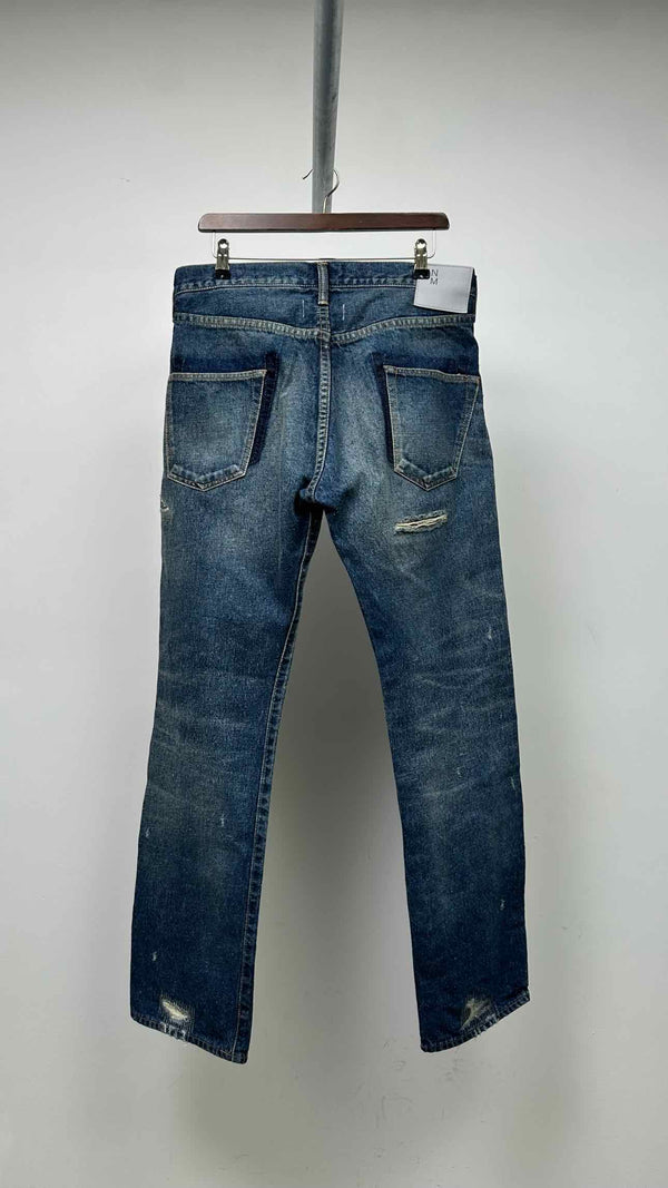 eYe Junya Watanabe Man X New Manual Distressed Patched Jeans