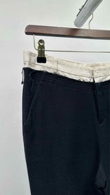 Helmut Lang Archive Hybrid Waist Skiny Pants
