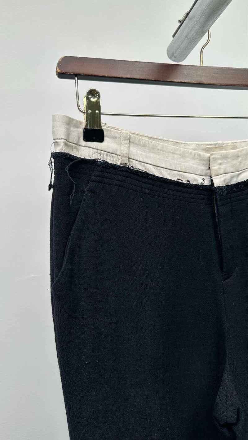 Helmut Lang Archive Hybrid Waist Skiny Pants