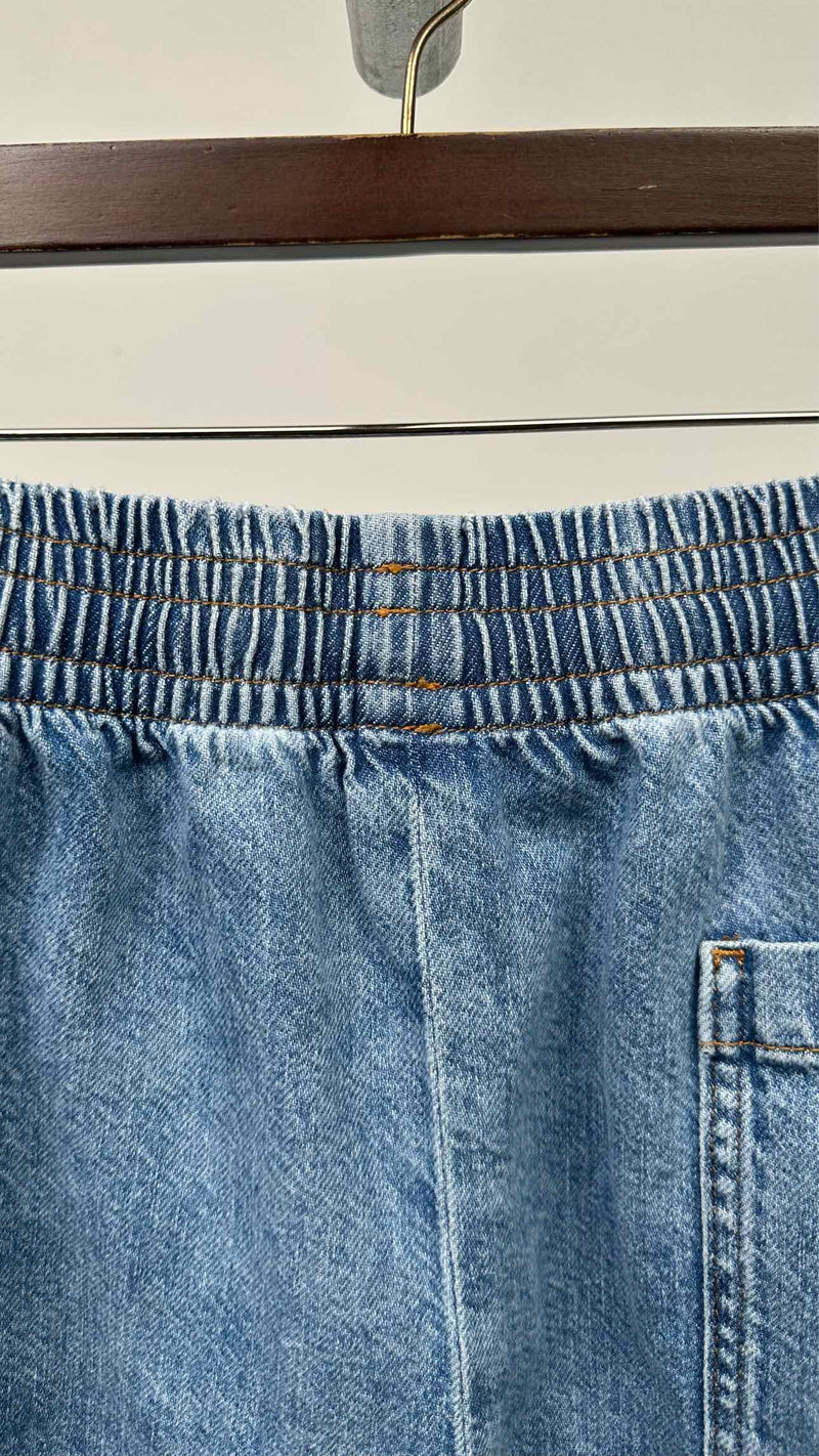 Acne Studios Wide Easy Denim Shorts