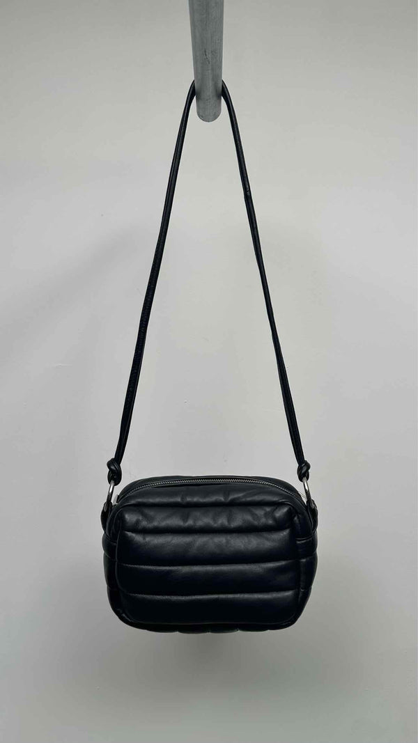 Marimekko Padded Leather Shoulder Bag