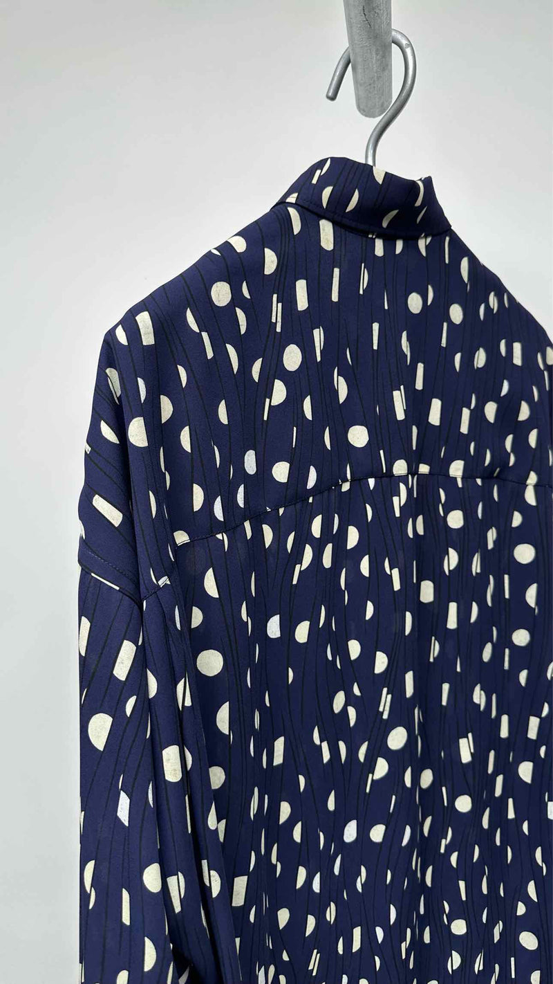 Balenciaga Printed Oversized Shirt