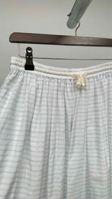 Wright + Doyle Border Wide Easy Long Skirt