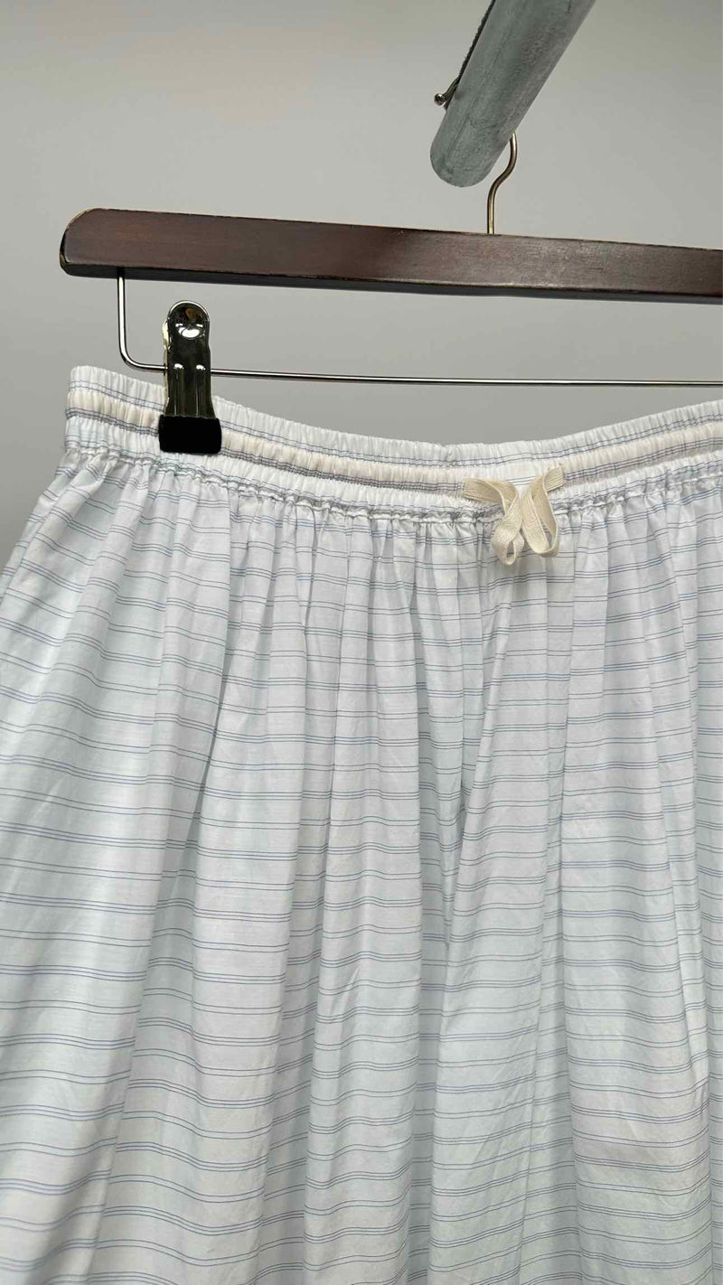 Wright + Doyle Border Wide Easy Long Skirt