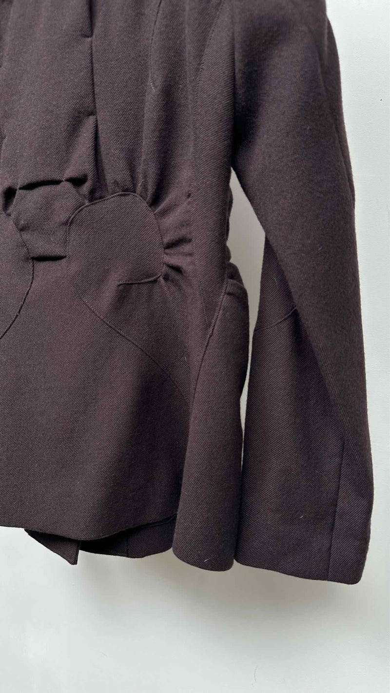 Issey Miyake Gathered Detailed Jacket