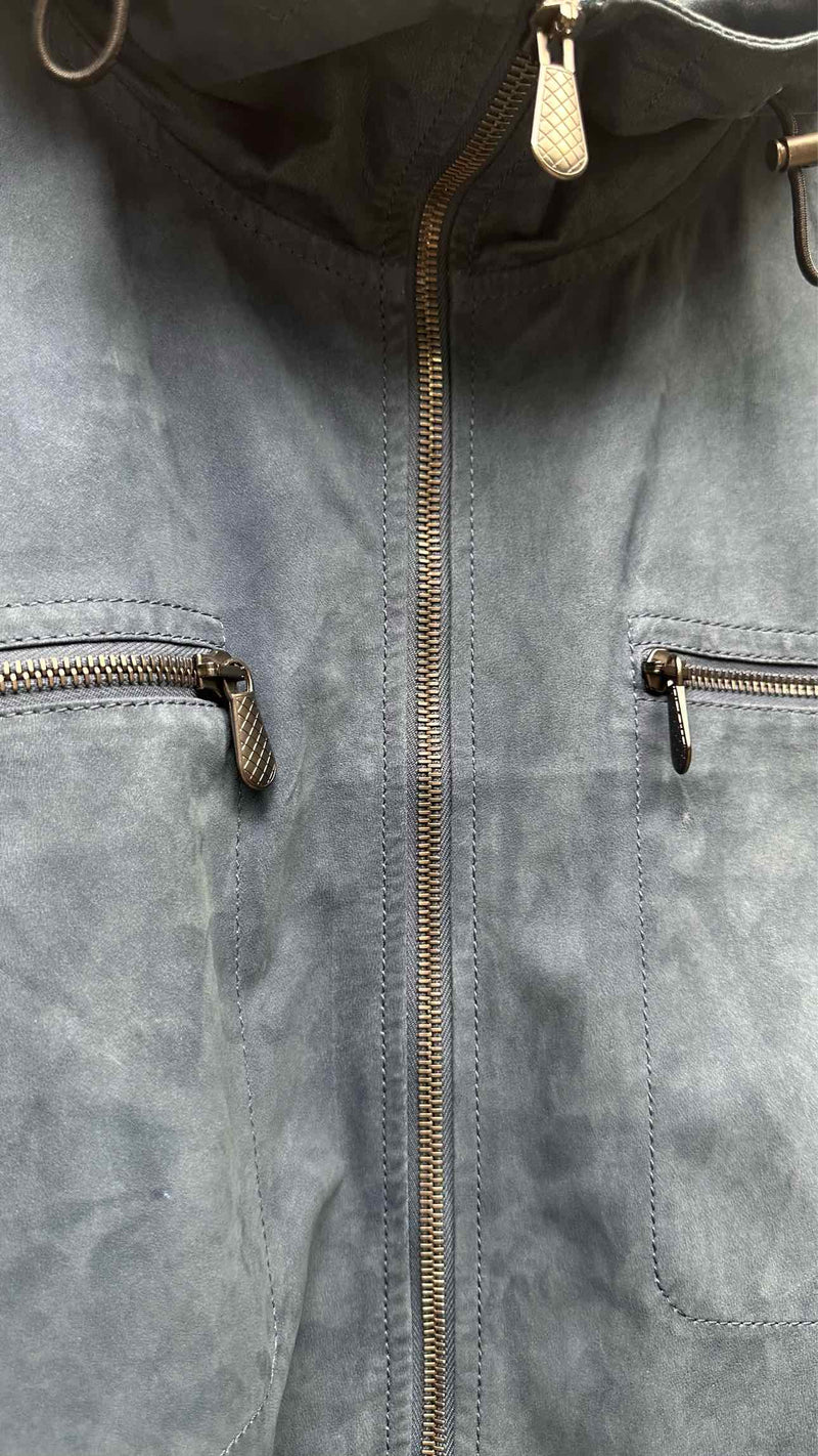 Bottega Veneta Paper Leather Parka