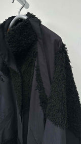 1325 Issey Miyake Faux-Far Wrap Cape