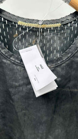 Carol Christian Poell Perforated-leather Object-dye Vest