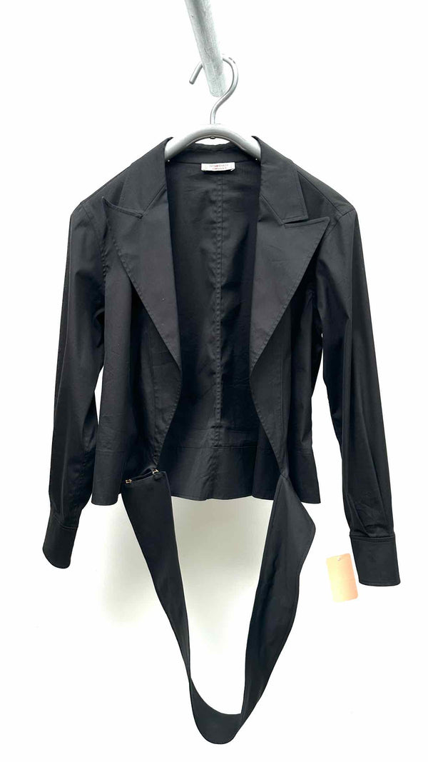 Yves Saint Laurant Bottom-wrap Shirt Jacket