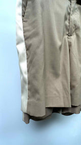 Sacai Belted Layered Shorts