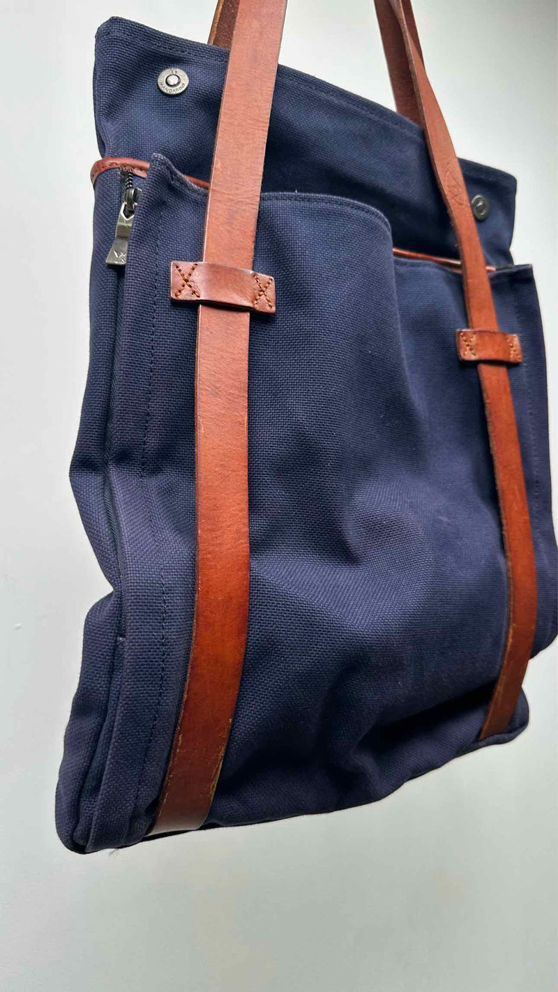 Y's Multi Pockets Canvas Tote bag