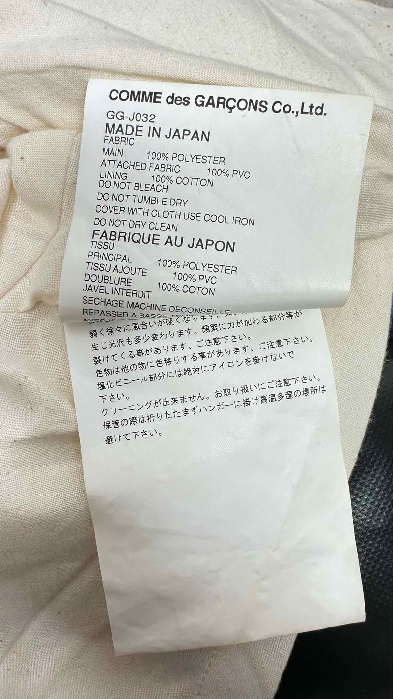 Comme Des Garcons Belt-datailed Tow-tone Tuxede Jacket