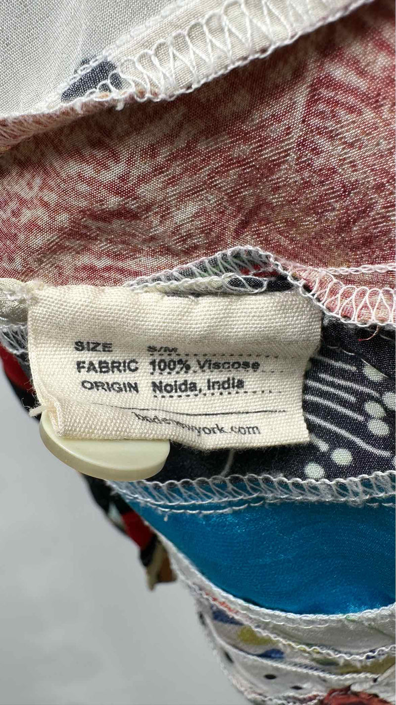Bode Patchwork Woven Shirt