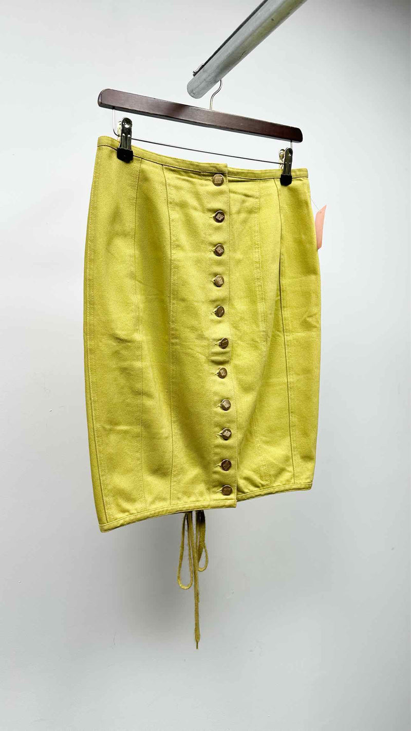 Junior Gaultier Button Up Pencil Skirt