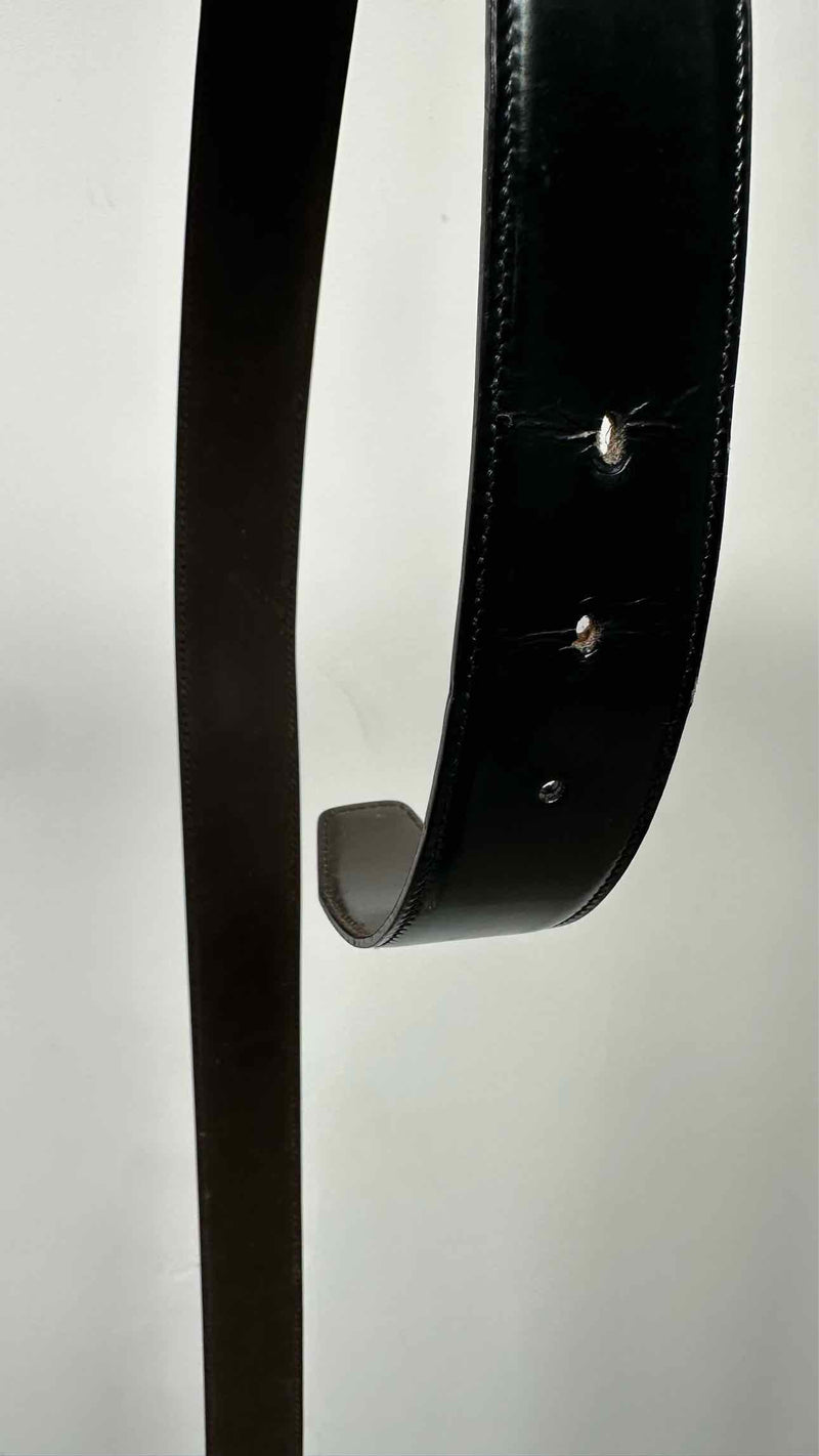 Gucci Badge Buckled Belt