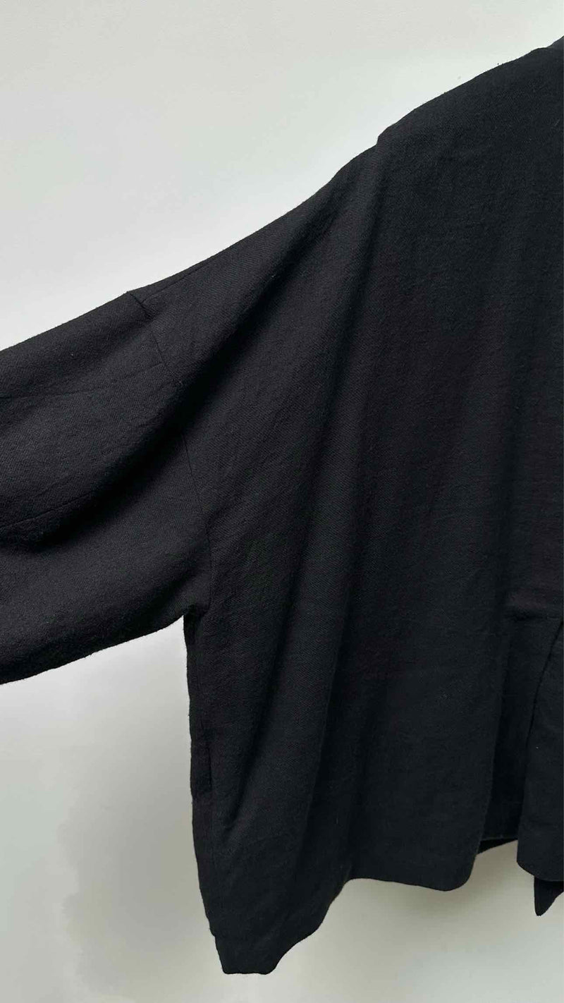Blackmeans Oversized Jacquard Kimono Jacket