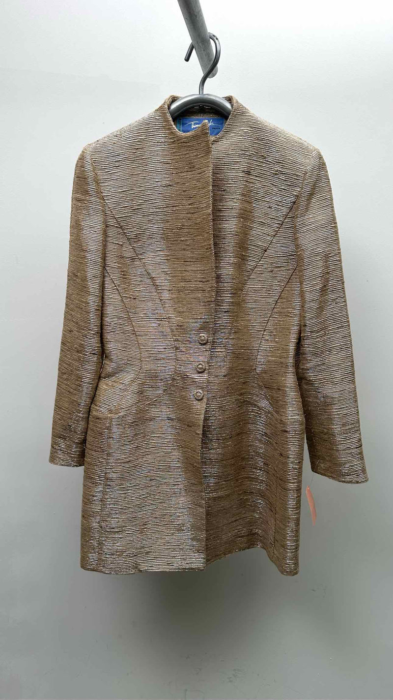 MUGLER Metallic Threading Jacket