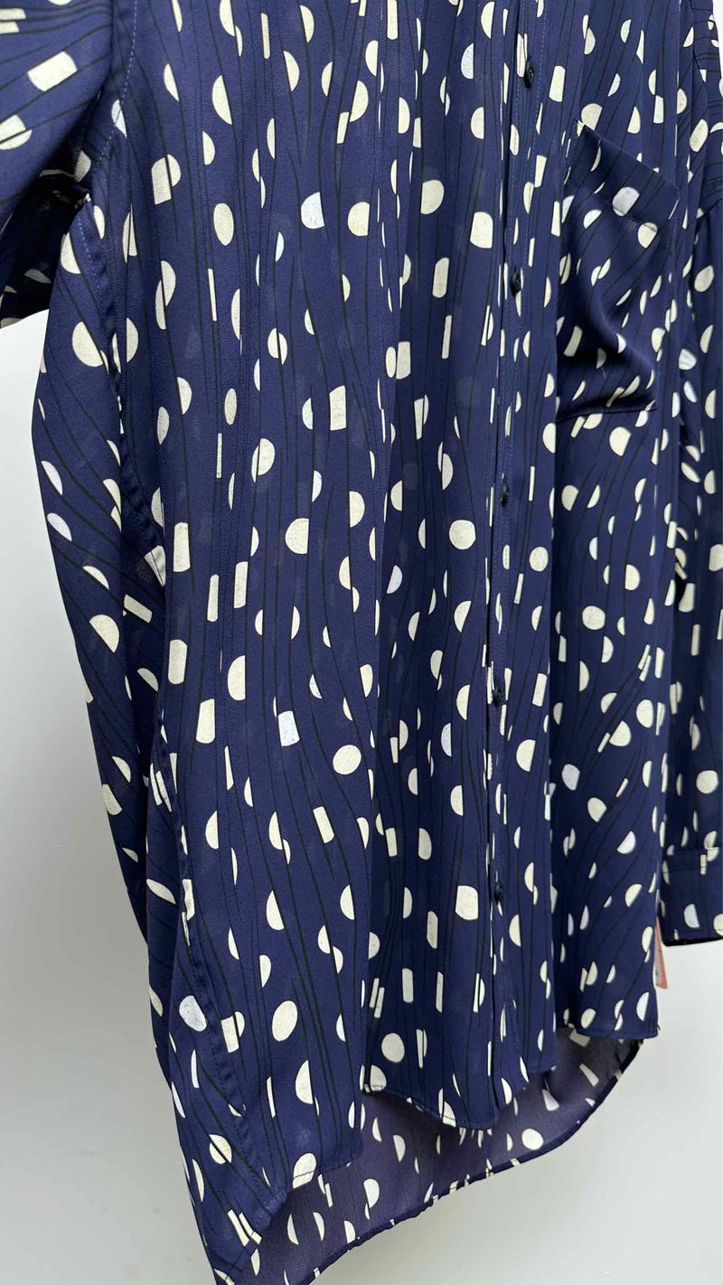 Balenciaga Printed Oversized Shirt