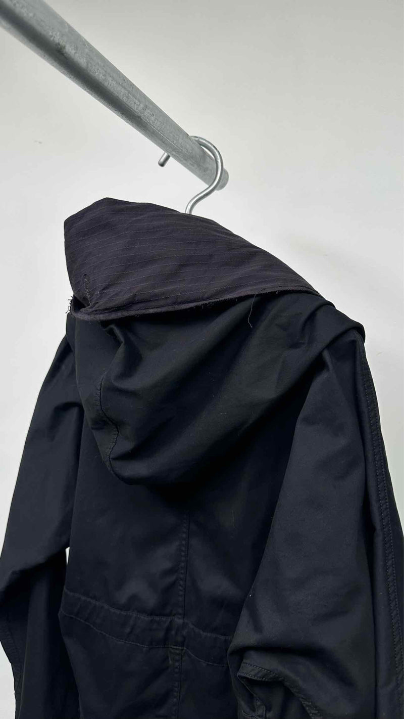 Kapital Pinstripe-hybrid Ring Coat