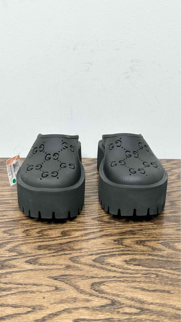 Gucci GG Monogram Perforated Elea Sandals