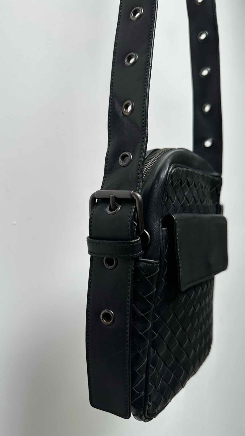 Bottega Veneta Woven Leather Shoulder Bag