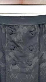 Takahiromiyashita The Soloist X Disney Mickey Mouse Side-Taped Pleated Skirt