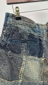 Kapital Boro Denim Shorts