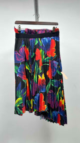 Balansa Mid-length Pleated Floral Skirt