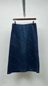 Junya Watanabe Twist-Seam Denim Skirt