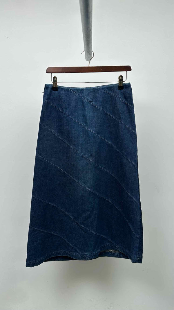 Junya Watanabe Twist-Seam Denim Skirt